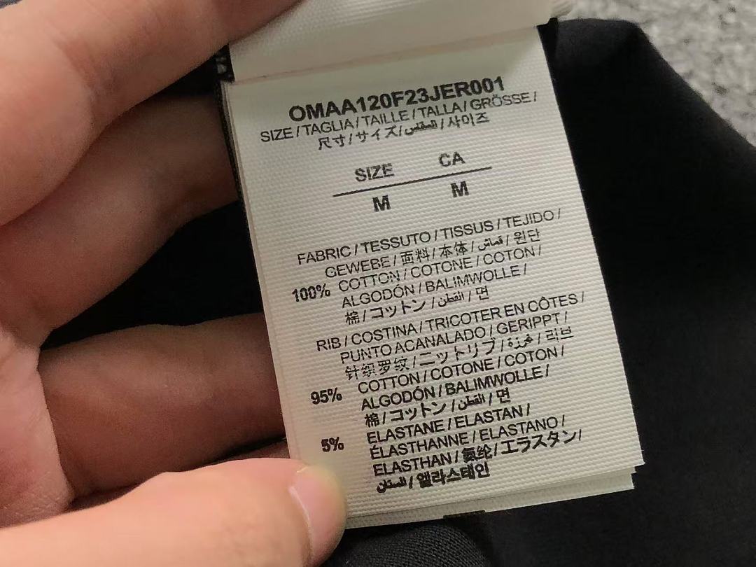 Off-White 125 OFF-WHITE LONG SLEEVED 5208080819 (Im 170Cm 60Kg I Wear Size M In The Phot) - Image 23