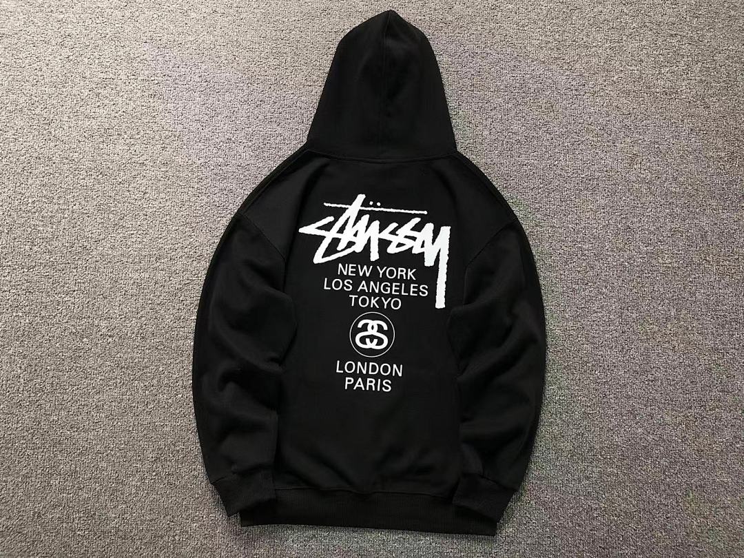 Stussy 215 STUSSY HOODIE 412200501 (Im 170Cm 60Kg I Wear Size L In The Phot) - Image 16
