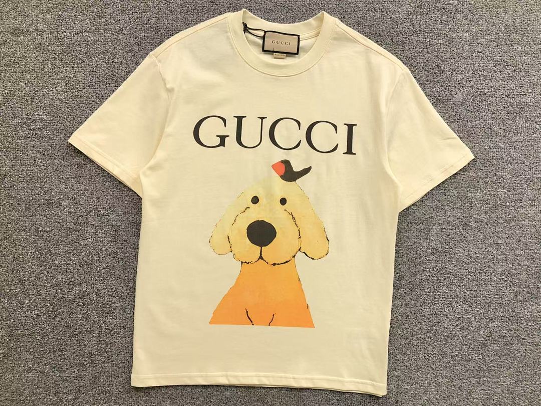 Gucci 85 G⭐C⭐I T-SHIRT 560606101 (Im 170Cm 60Kg I Wear Size S In The Phot) - Image 5