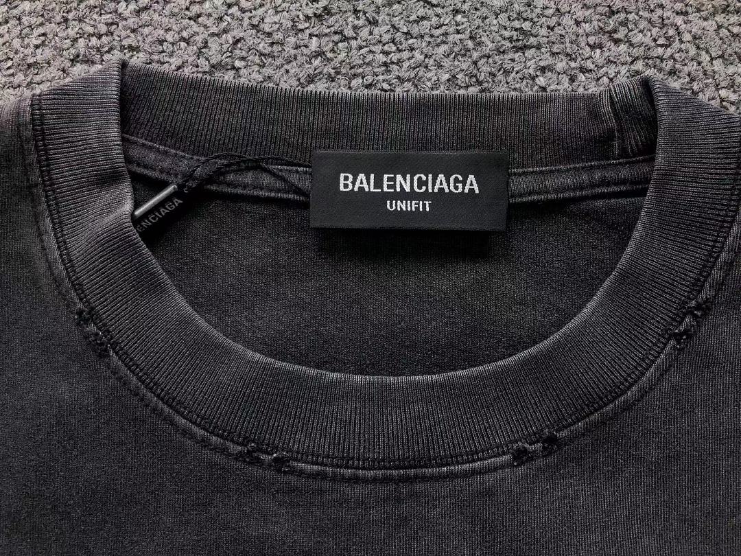 Balenciaga 129 B⭐L⭐⭐⭐IA⭐A T-SHIRT 42061612133 (Im 170Cm 60Kg I Wear Size 2XL In The Phot) - Image 25