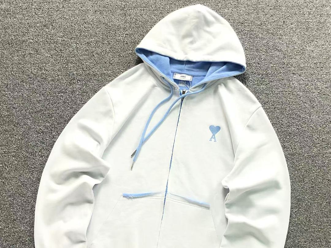 AMI 165 AMI HOODIE 3207171503 (Im 170Cm 60Kg I Wear Size M In The Phot) - Image 13