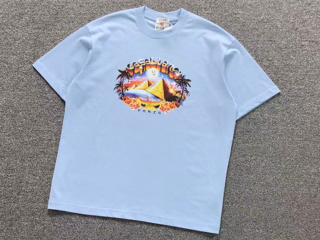 Casablanca 105 CASABLANCA T-SHIRT 52071805127 (Im 170Cm 60Kg I Wear Size L In The Phot) - Image 19