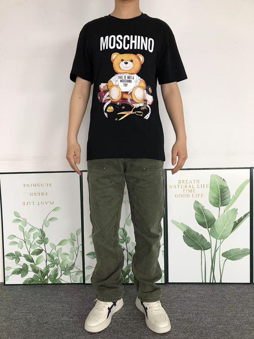 Moschino 115 M⭐S⭐⭐⭐NO T-SHIRT 213173615 (Im 170Cm 60Kg I Wear Size M In The Phot) - Image 3