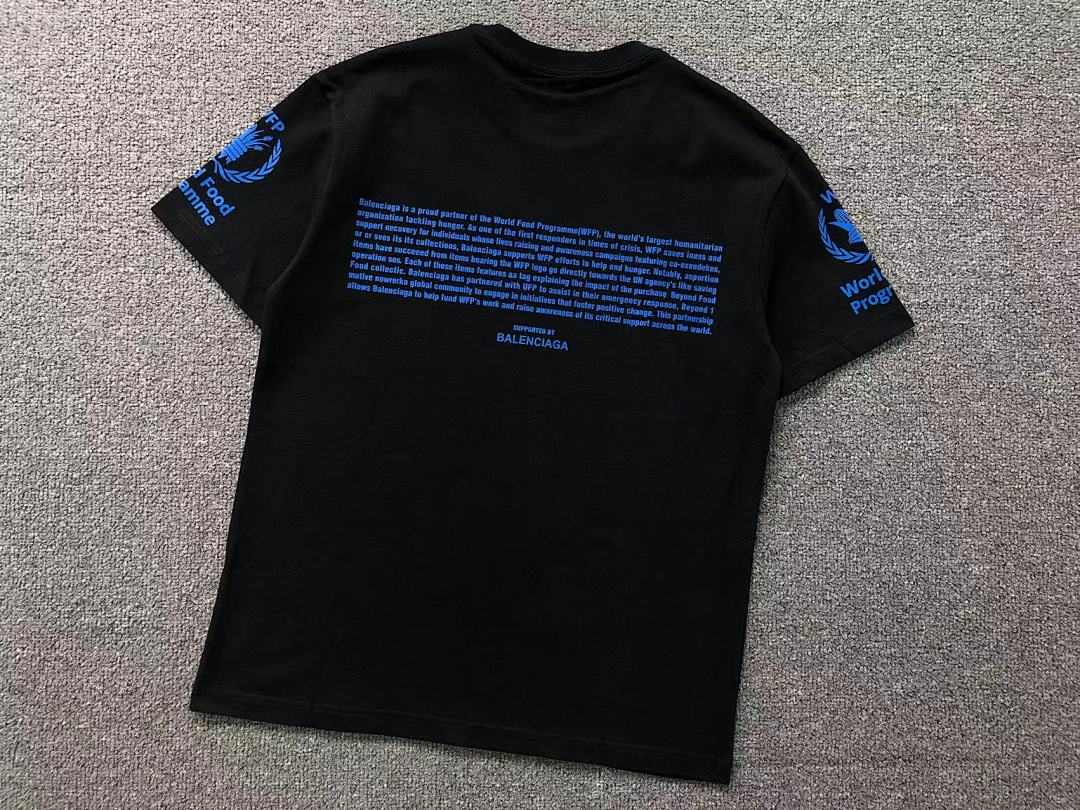 Balenciaga 95 B⭐L⭐⭐⭐IA⭐A T-SHIRT 5230501136 (Im 170Cm 60Kg I Wear Size XS In The Phot) - Image 6
