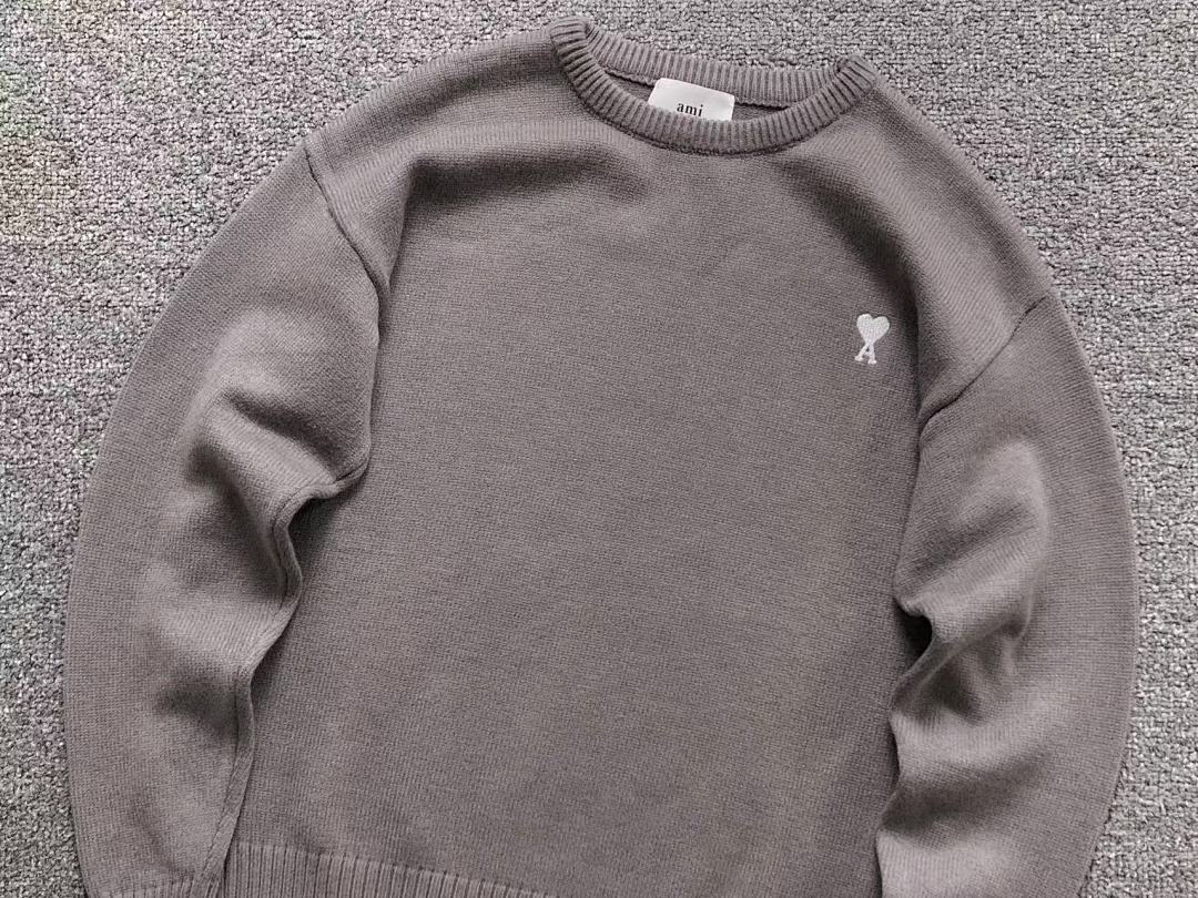 AMI 158 AMI SWEATER 21101110125 (Im 170Cm 60Kg I Wear Size S In The Phot) - Image 30