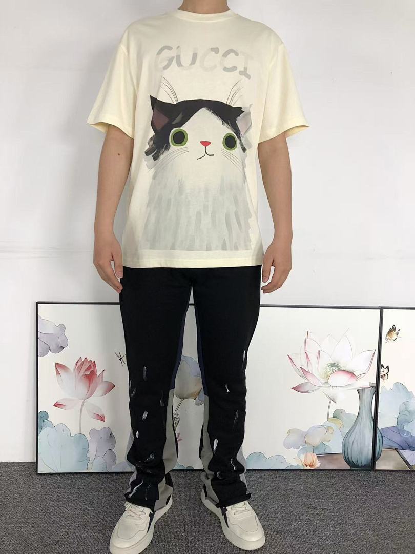 Gucci 85 G⭐C⭐I T-SHIRT 5050832101 (Im 170Cm 60Kg I Wear Size S In The Phot) - Image 3