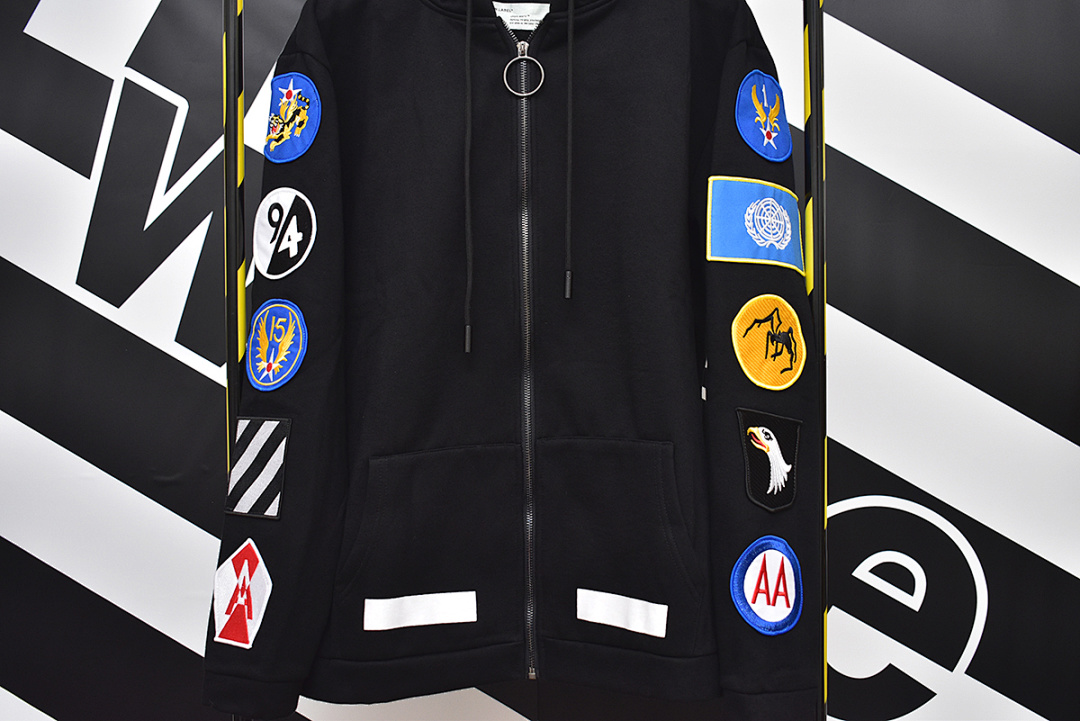 Off-White 128 OFF-WHITE (WHITE HOODIE) - Image 25