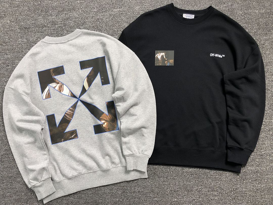 Off-White 136 OFF-WHITE (WHITE HOODIE) - Image 3