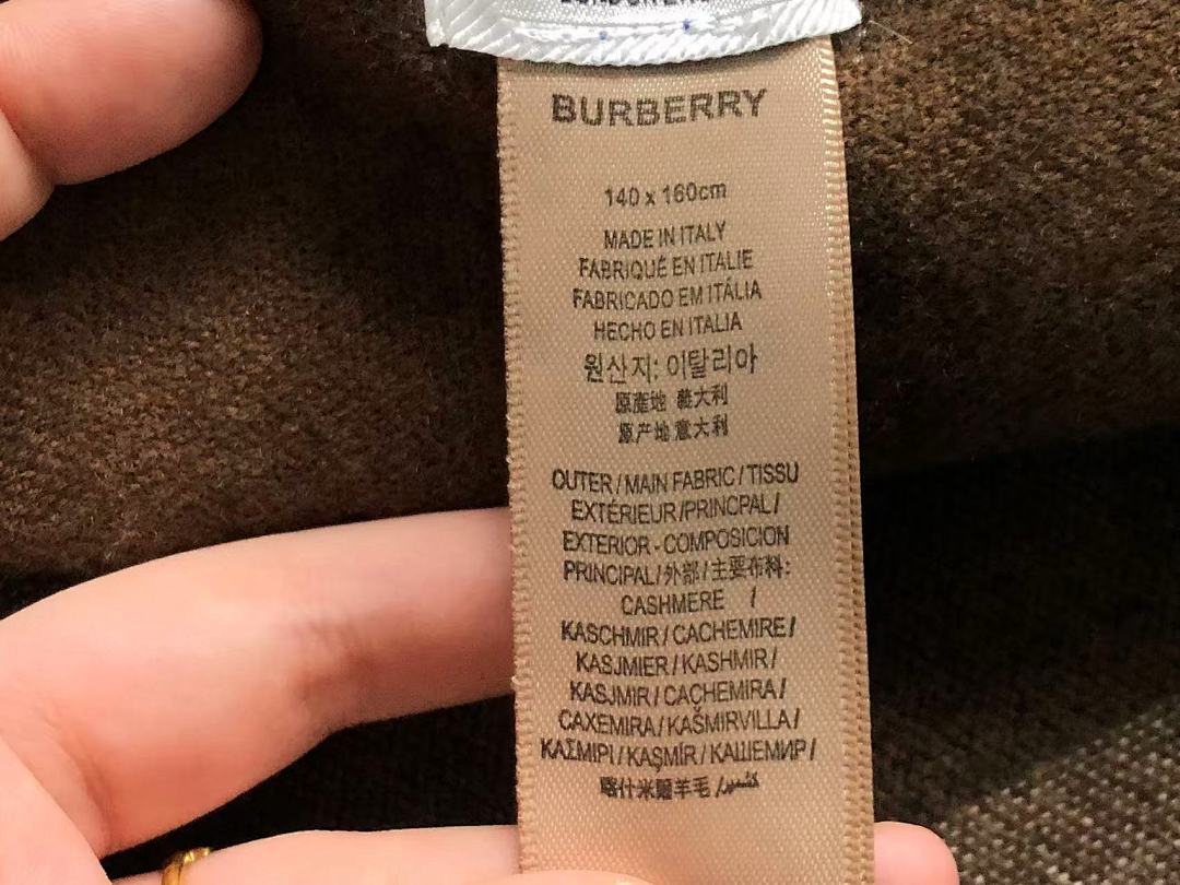 Burberry 138 B⭐R⭐E⭐RY SHAWL 510240776 (Long 154CM* Wide 135CM) - Image 12