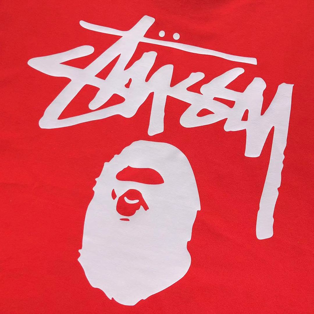 Bape 79 BAPE STUSSY T-SHIRT 411183442 (Im 170Cm 57Kg I Wear Size S In The Phot) - Image 18