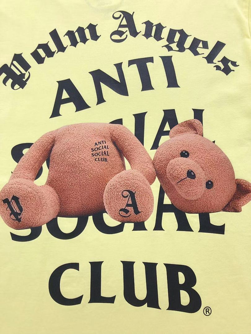 Christian Louboutin 85 ANTI SOCIAL CLUB PALM ANGELS T-SHIRT - Image 13