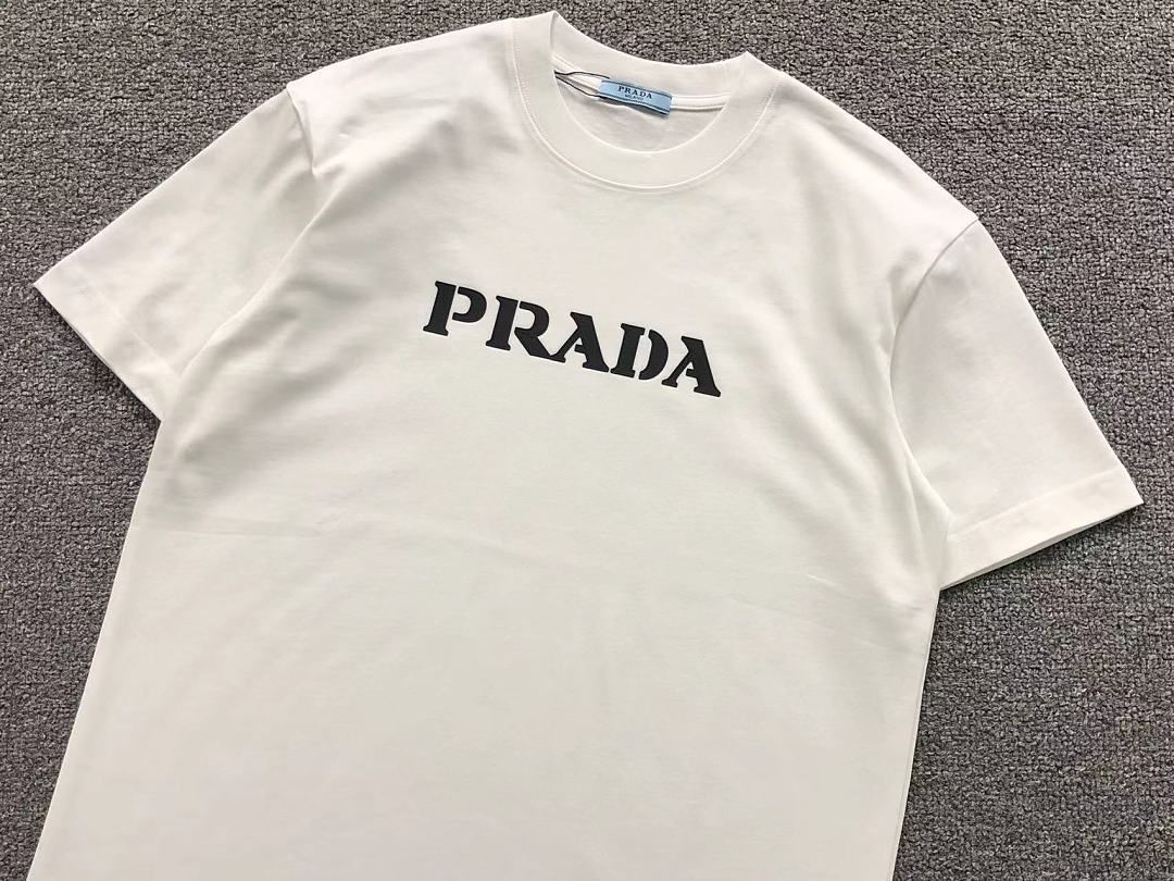 Prada 115 P⭐A⭐A T-SHIRT 5241622147 (Im 170Cm 60Kg I Wear Size M In The Phot) - Image 9