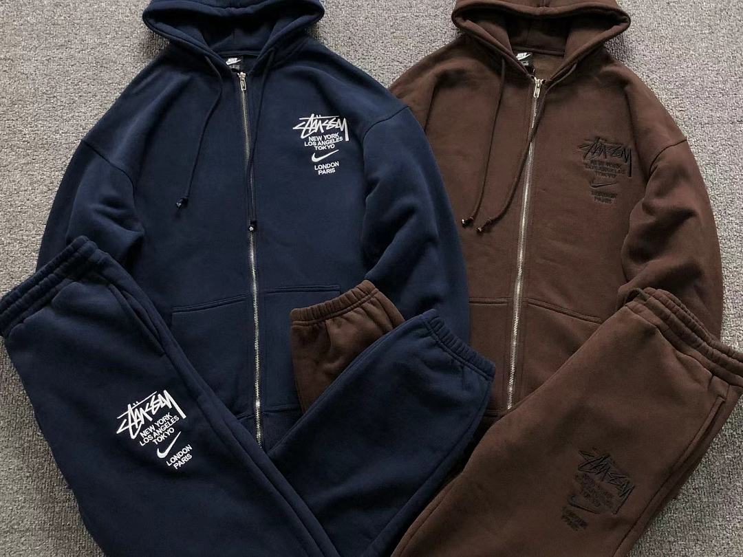 Nike TROUSERS 118 N⭐K⭐ STUSSY HOODIE - Image 7