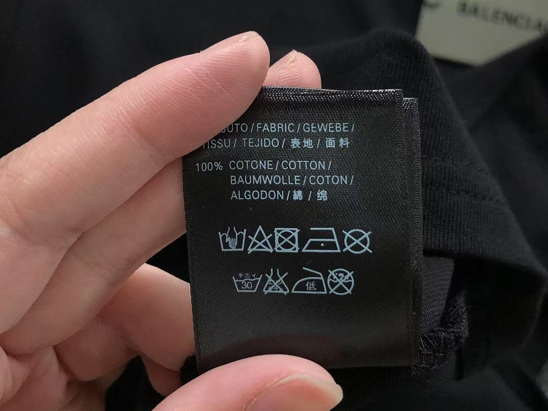 Balenciaga 108 B⭐L⭐⭐⭐IA⭐A T-SHIRT 5250606147 (Im 170Cm 60Kg I Wear Size M In The Phot) - Image 25