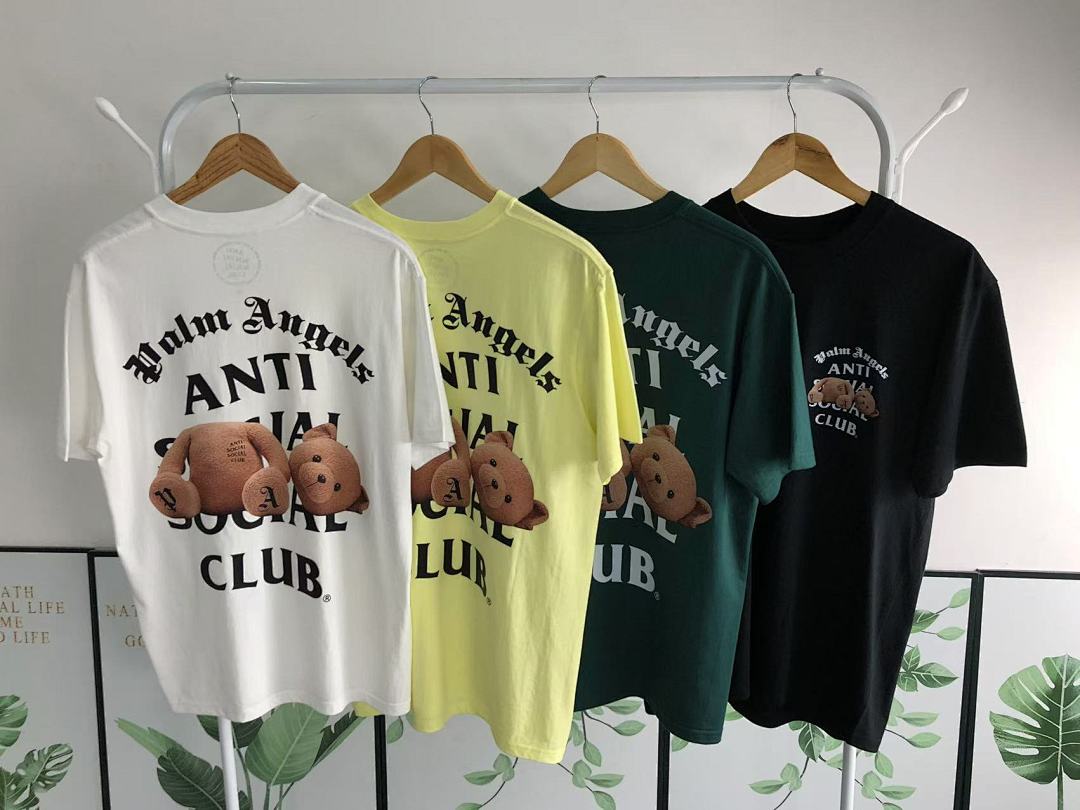 Christian Louboutin 85 ANTI SOCIAL CLUB PALM ANGELS T-SHIRT - Image 28