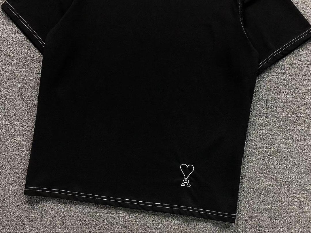AMI 125 AMI T-SHIRT 4205081277 (Im 170Cm 60Kg I Wear Size M In The Phot) - Image 12