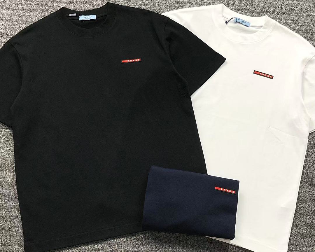 Prada 118 P⭐A⭐A T-SHIRT 3205140721 (Im 170Cm 60Kg I Wear Size L In The Phot) - Image 6