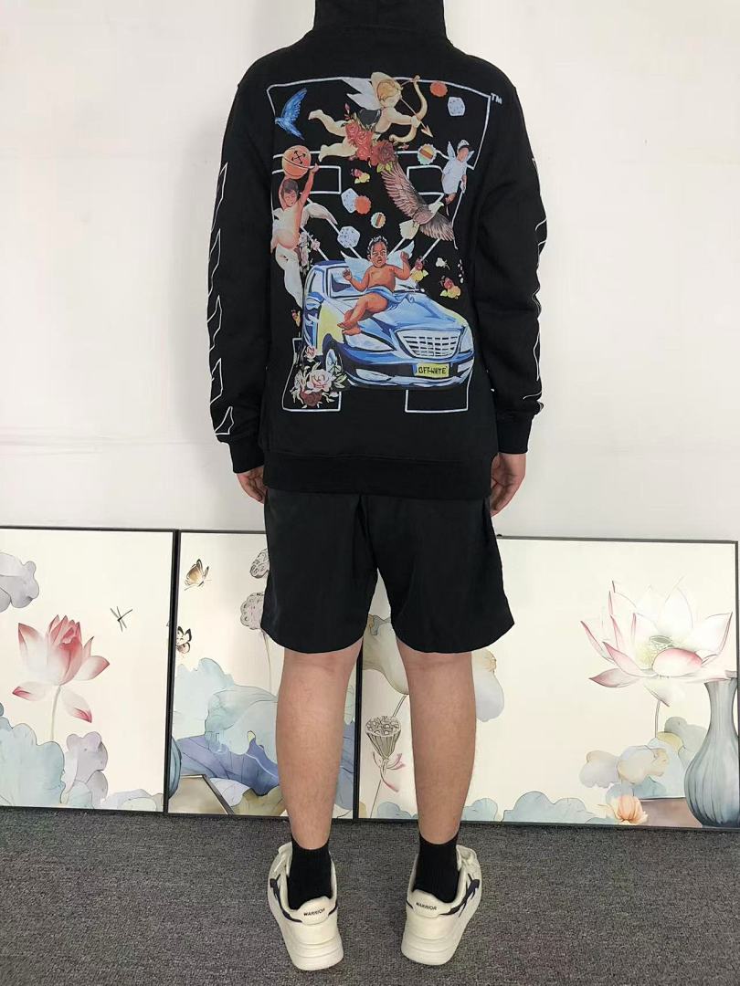Off-White 175 OFF-WHITE HOODIE 59012919 (Im 170Cm 60Kg I Wear Size S In The Phot) - Image 5