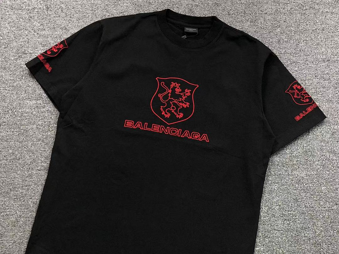 Balenciaga 115 B⭐L⭐⭐⭐IA⭐A T-SHIRT 5212211136 (Im 170Cm 60Kg I Wear Size M In The Phot) - Image 7