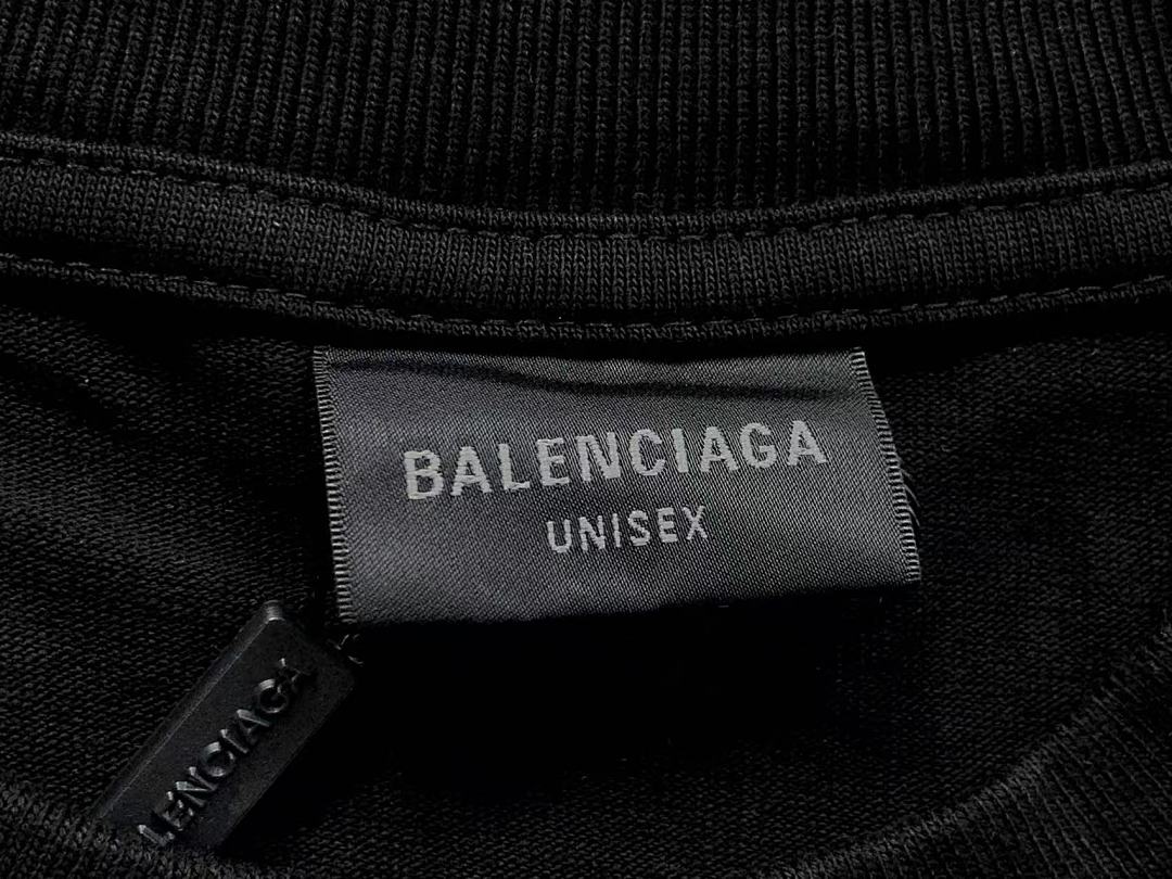 Balenciaga 115 B⭐L⭐⭐⭐IA⭐A T-SHIRT 5212211136 (Im 170Cm 60Kg I Wear Size M In The Phot) - Image 16