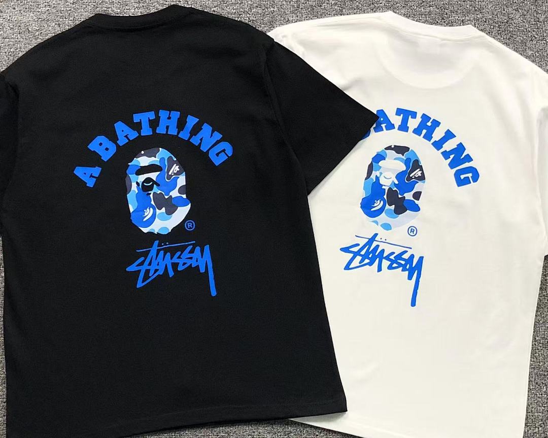 Bape 88 BAPE STUSSY T-SHIRT 3112050121 (Im 170Cm 60Kg I Wear Size M In The Phot) - Image 6