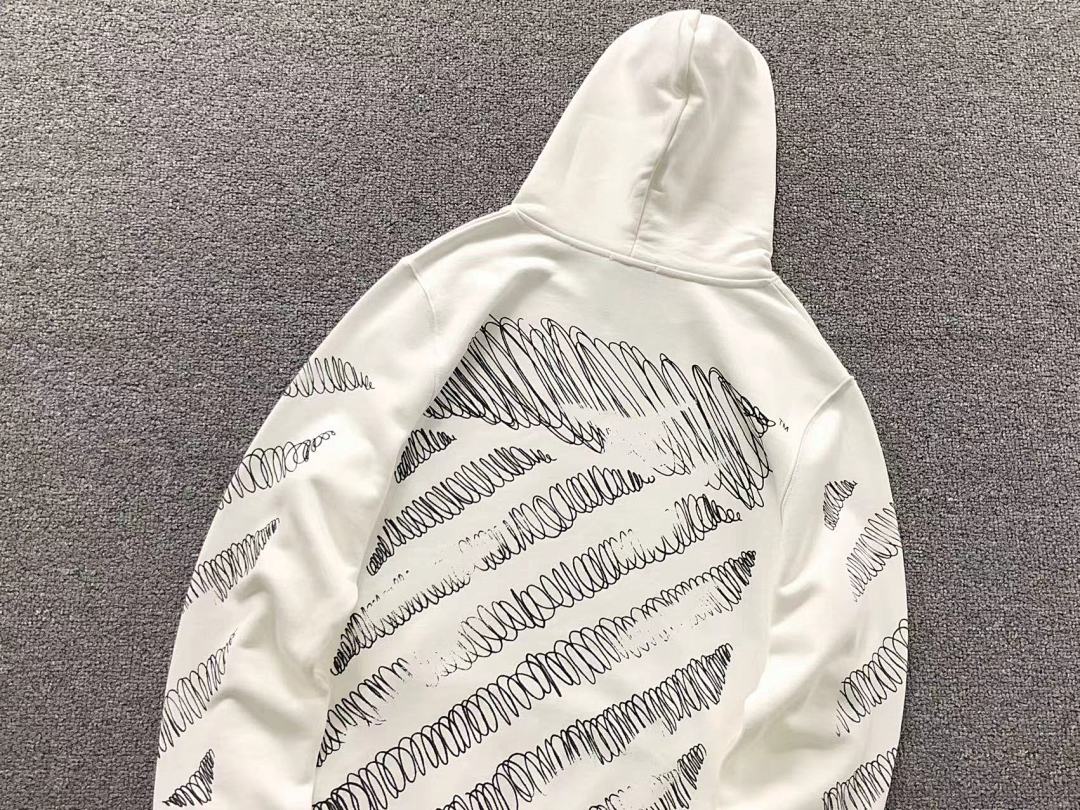 Off-White 175 OFF-WHITE HOODIE 511083119 (Im 170Cm 60Kg I Wear Size M In The Phot) - Image 8