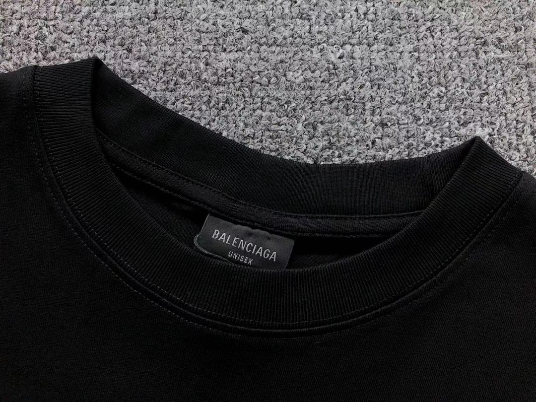 Balenciaga 118 B⭐L⭐⭐⭐IA⭐A T-SHIRT 311092521 (Im 170Cm 57Kg I Wear Size M In The Phot) - Image 18