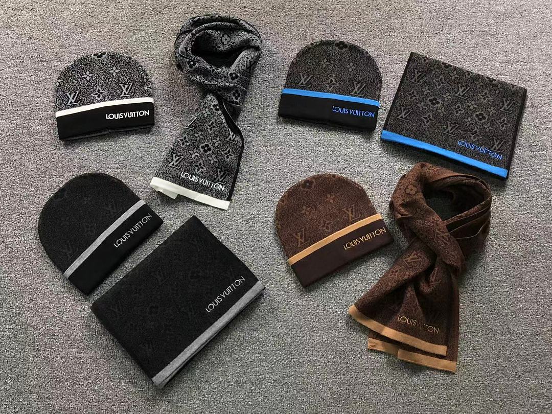 Louis Vuitton 113 L⭐ SCARF HAT 5208280376 (Long 91CM* Wide 29CM*) - Image 2