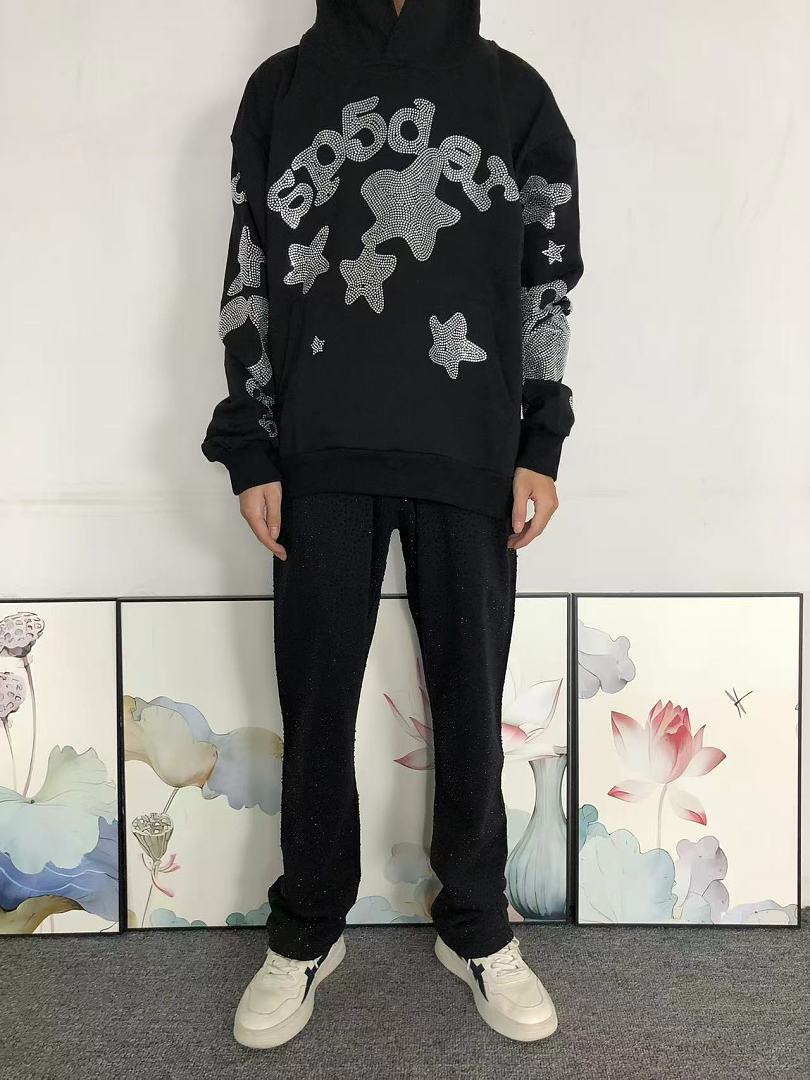 Sp5der 185 SP5DER HOODIE 22081301125 (Im 170Cm 60Kg I Wear Size M In The Phot) - Image 3