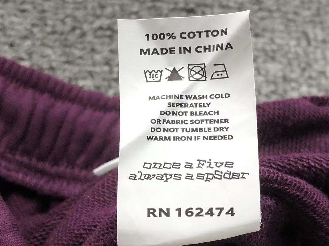 Sp5der TROUSERS SP5DER HOODIE - Image 36