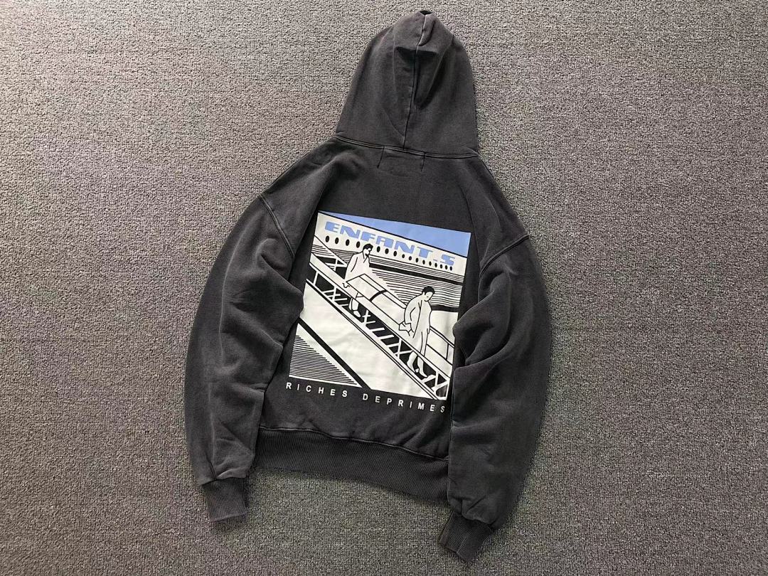 Chanel 165 ENFANTS RICHES DEPRIMES HOODIE 511617162 (Im 170Cm 60Kg I Wear Size S In The Phot) - Image 6
