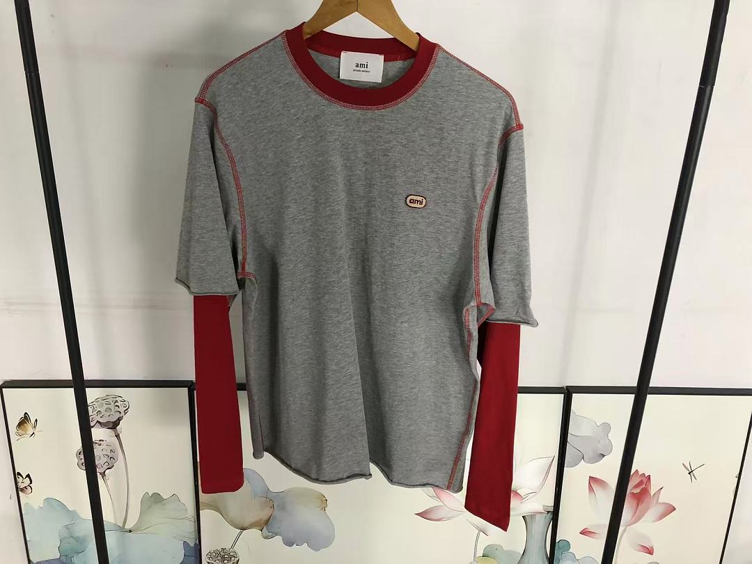 AMI 129 AMI LONG SLEEVED 3209040121 (Im 170Cm 60Kg I Wear Size M In The Phot) - Image 17