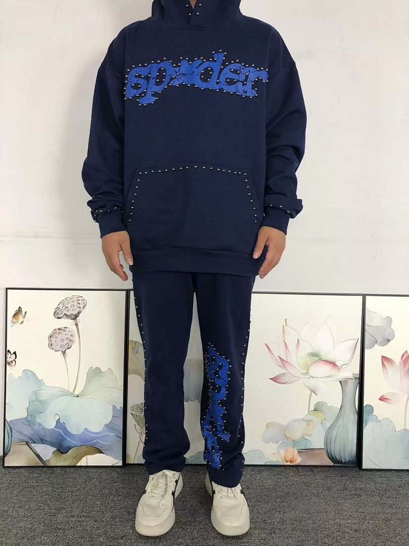 Sp5der TROUSERS 128 SP5DER HOODIE - Image 4