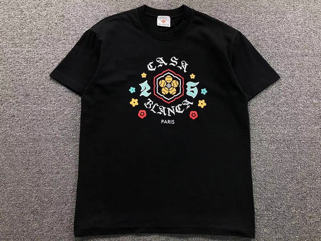Casablanca 85 CASABLANCA T-SHIRT 1110050632 (Im 170Cm 60Kg I Wear Size M In The Phot) - Image 10