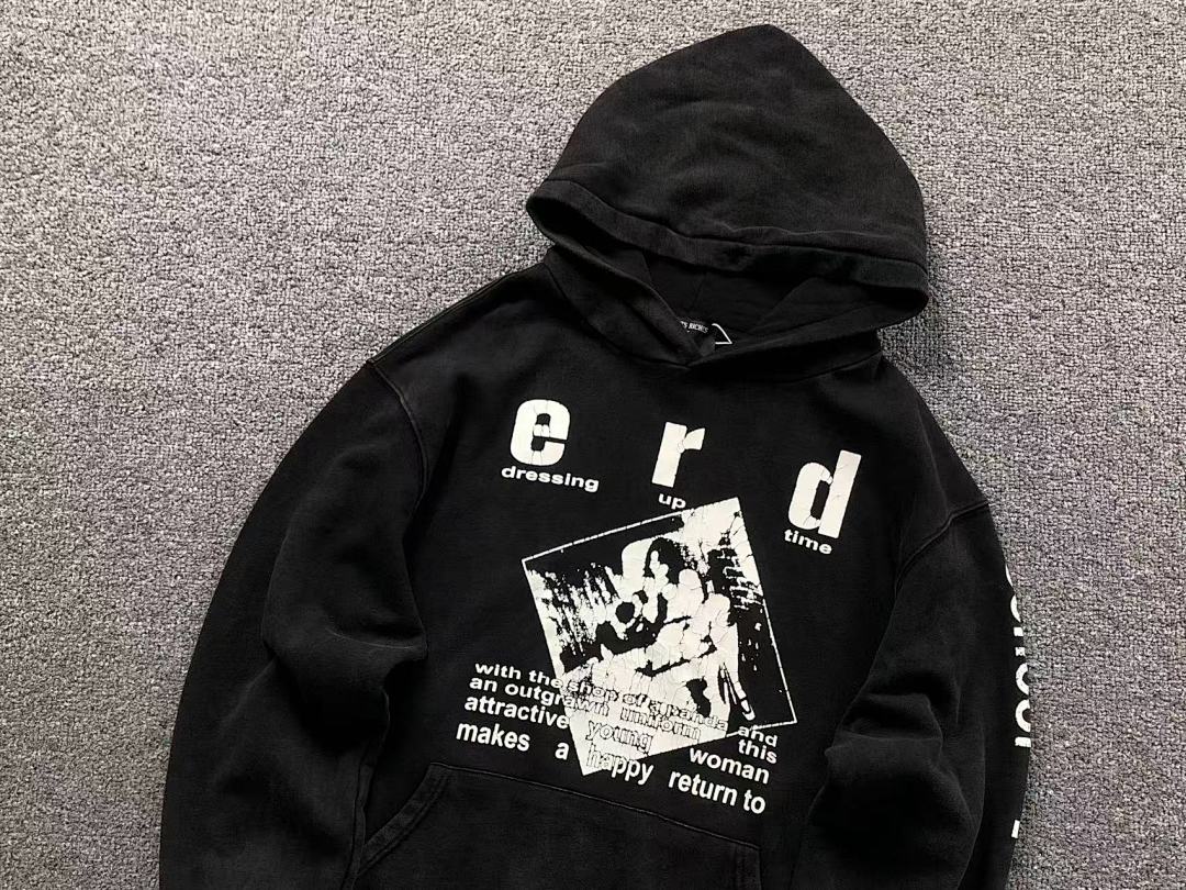 Chanel 135 ENFANTS RICHES DEPRIMES HOODIE 580712117 (Im 170Cm 60Kg I Wear Size S In The Phot) - Image 7