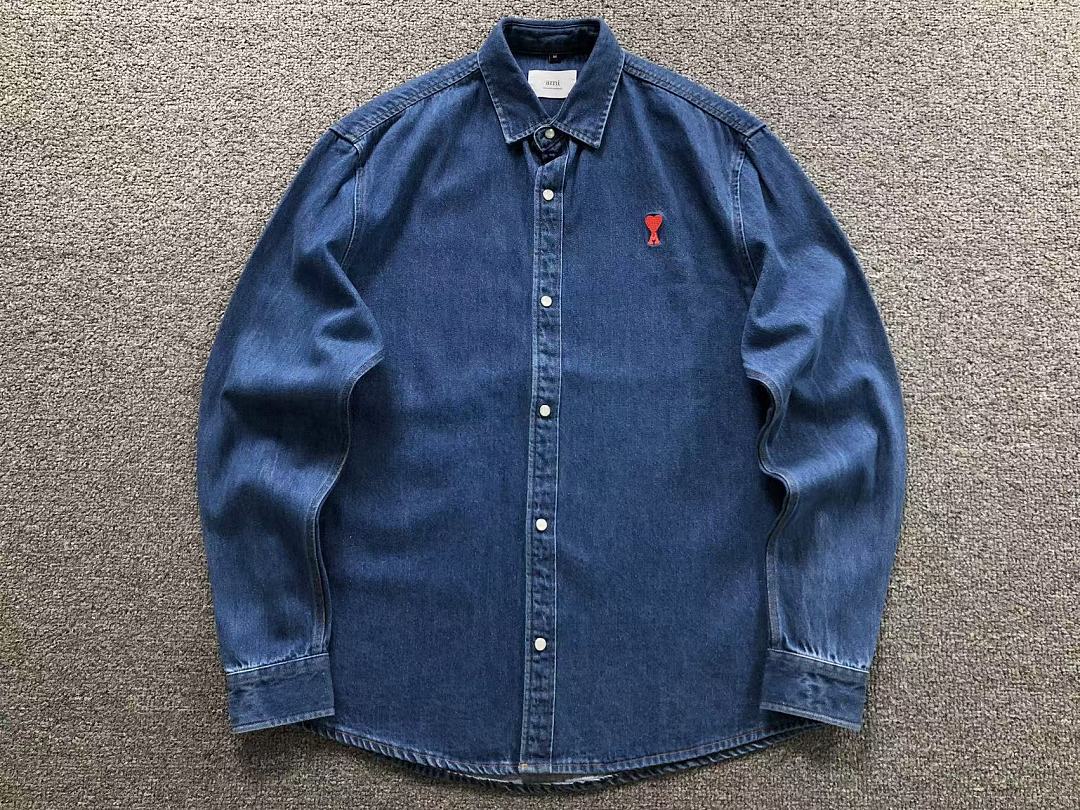 AMI 178 AMI SHIRT 4206010277 (Im 170Cm 60Kg I Wear Size M In The Phot) - Image 7
