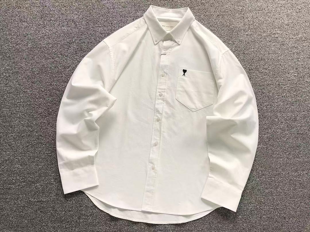 AMI 218 AMI SHIRT 2208110504 (Im 170Cm 60Kg I Wear Size XL In The Phot) - Image 7