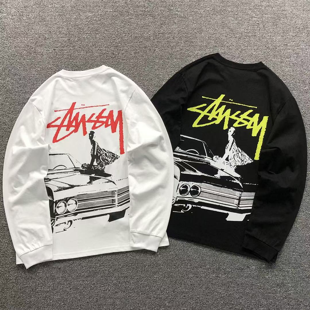 Stussy 135 STUSSY LONG SLEEVED 4107011077 (Im 170Cm 60Kg I Wear Size M In The Phot)
