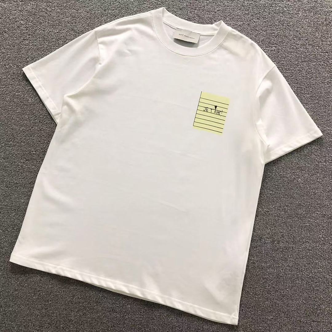 AMI 95 AMI T-SHIRT 3205070821 (Im 170Cm 60Kg I Wear Size L In The Phot)