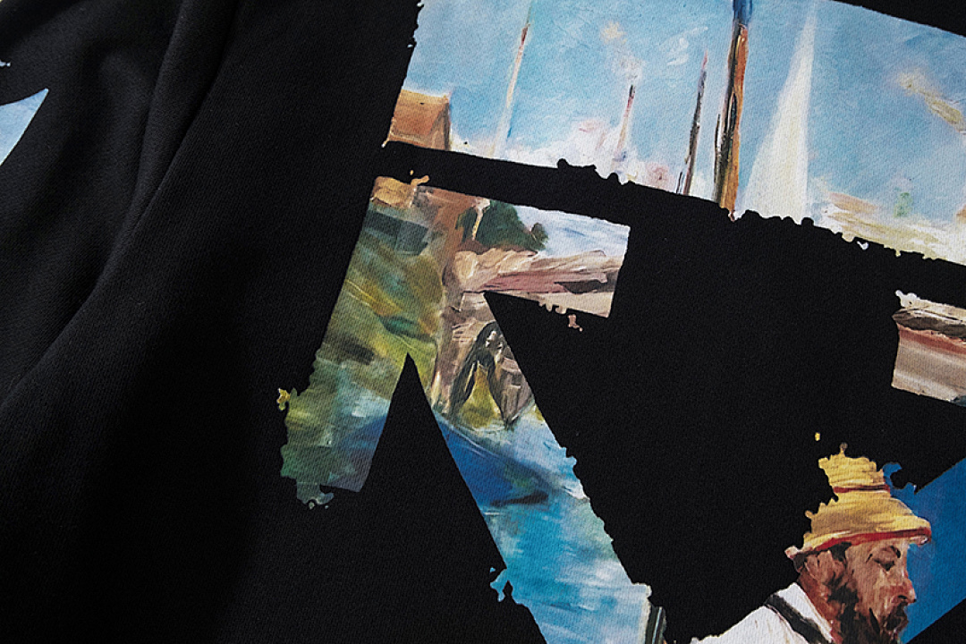 Off-White 135 OFF-WHITE (WHITE HOODIE) - Image 9