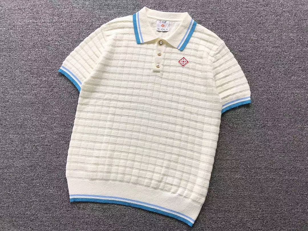 Casablanca 368 CASABLANCA POLO SHORTS SWEATER 581829127 (Im 170Cm 60Kg I Wear Size M In The Phot) - Image 9