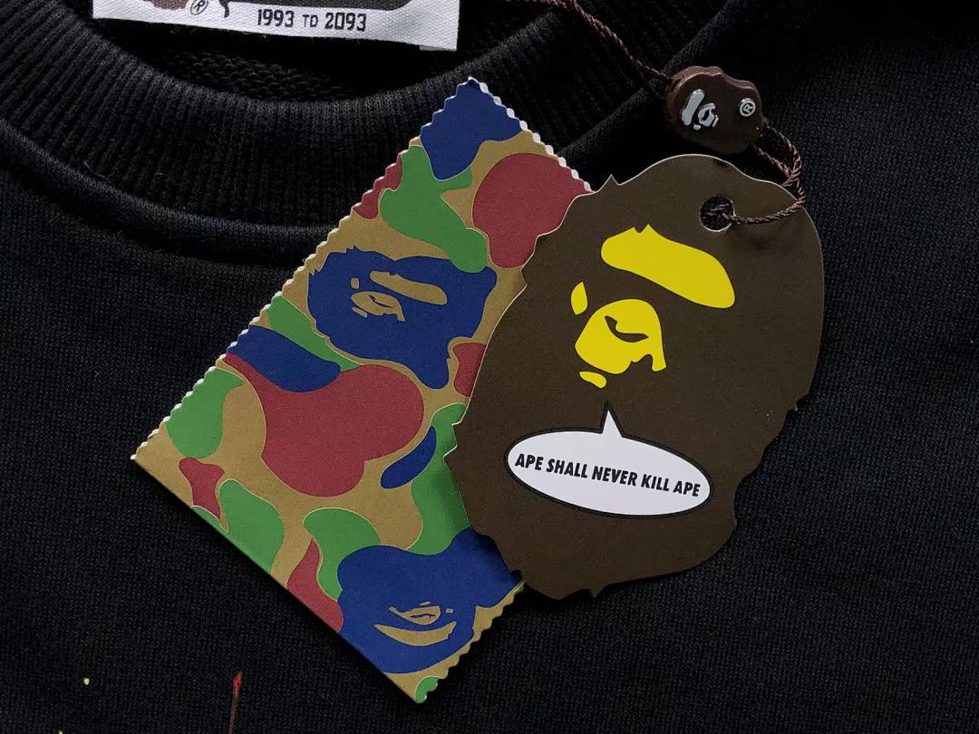 Bape 125 BAPE HOODIE 4111281717 (Im 170Cm 55Kg I Wear Size S In The Phot) - Image 24