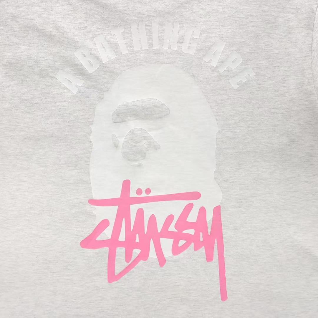 Bape 85 BAPE STUSSY T-SHIRT 4105171717 (Im 170Cm 60Kg I Wear Size S In The Phot) - Image 21