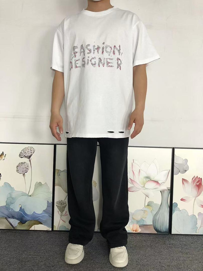 Balenciaga 115 B⭐L⭐⭐⭐IA⭐A T-SHIRT 5212208136 (Im 170Cm 60Kg I Wear Size XS In The Phot) - Image 3