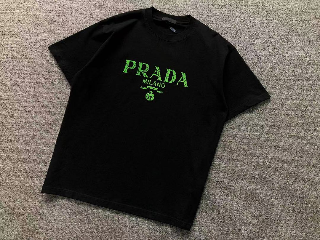 Prada 115 P⭐A⭐A T-SHIRT 41102204133 (Im 170Cm 60Kg I Wear Size XL In The Phot) - Image 10