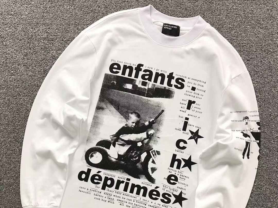 Chanel 88 ENFANTS RICHES DEPRIMES LONG SLEEVED 580832117 (Im 170Cm 60Kg I Wear Size S In The Phot) - Image 8