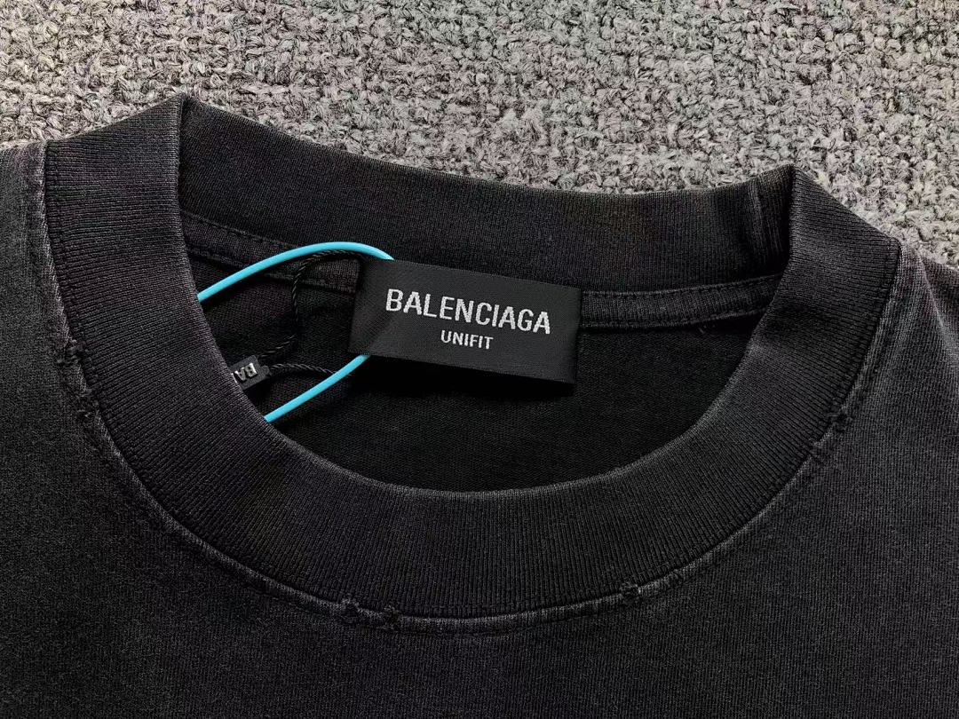 Balenciaga 128 B⭐L⭐⭐⭐IA⭐A T-SHIRT 213042021 (Im 170Cm 55Kg I Wear Size L In The Phot) - Image 23