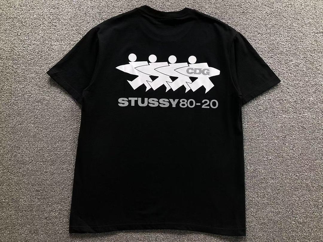 Comme des Garcons 72 STUSSY CDG T-SHIRT 52080516182 (Im 170Cm 60Kg I Wear Size M In The Phot) - Image 7