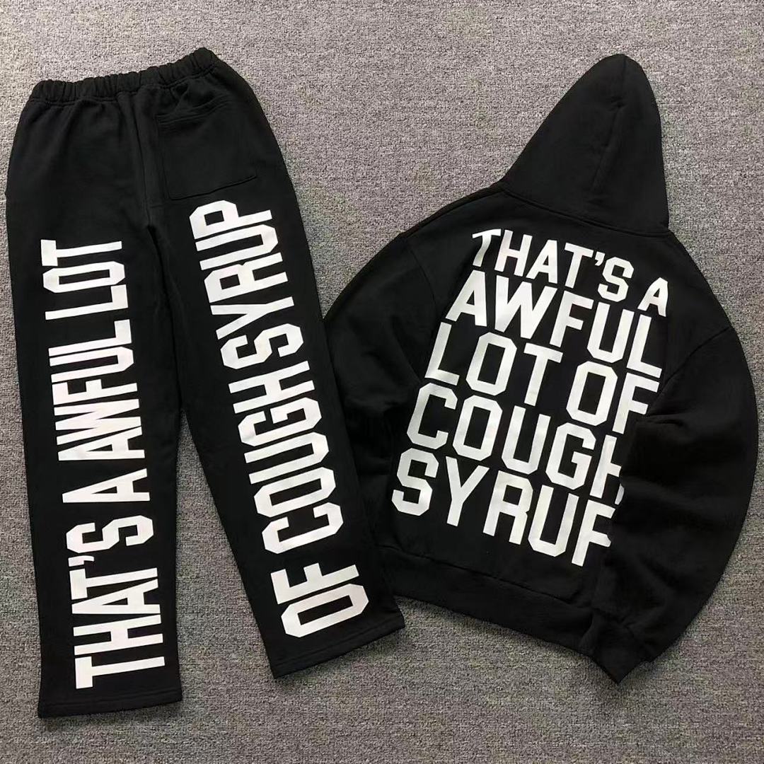 Cough Syrup TROUSERS COU⭐H SY⭐UP HOODIE