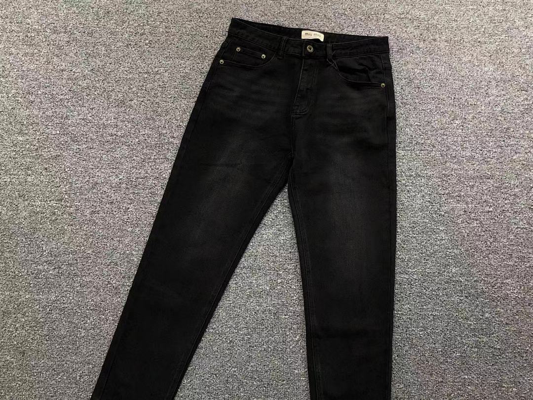 Miu Miu 218 M⭐U TROUSERS 5112241106 (Im 170Cm 60Kg I Wear Size S In The Phot) - Image 11